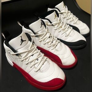 Jordan 12 BUNDLE CHERRY 🍒 & ROYALTY TAXI | Cherry are Size 2.5y & TAXI Size 2